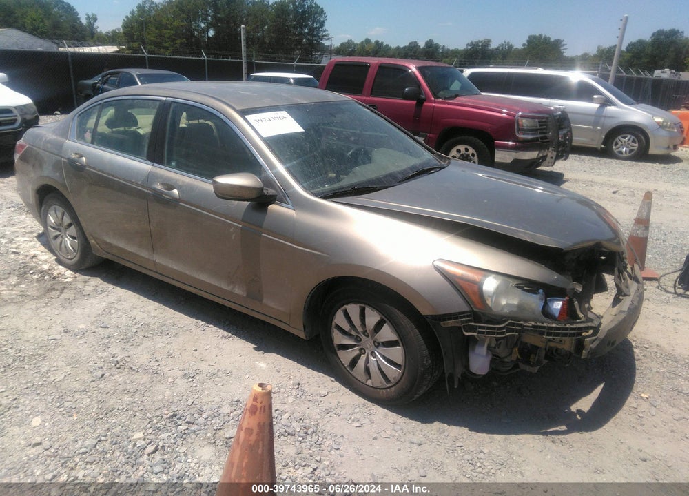 2010 HONDA ACCORD 2.4 LX VIN: 1HGCP2F39AA045280