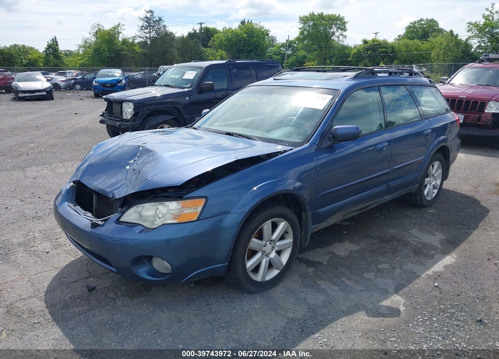 2006 SUBARU OUTBACK 2.5I LIMITED VIN: 4S4BP62C666330564