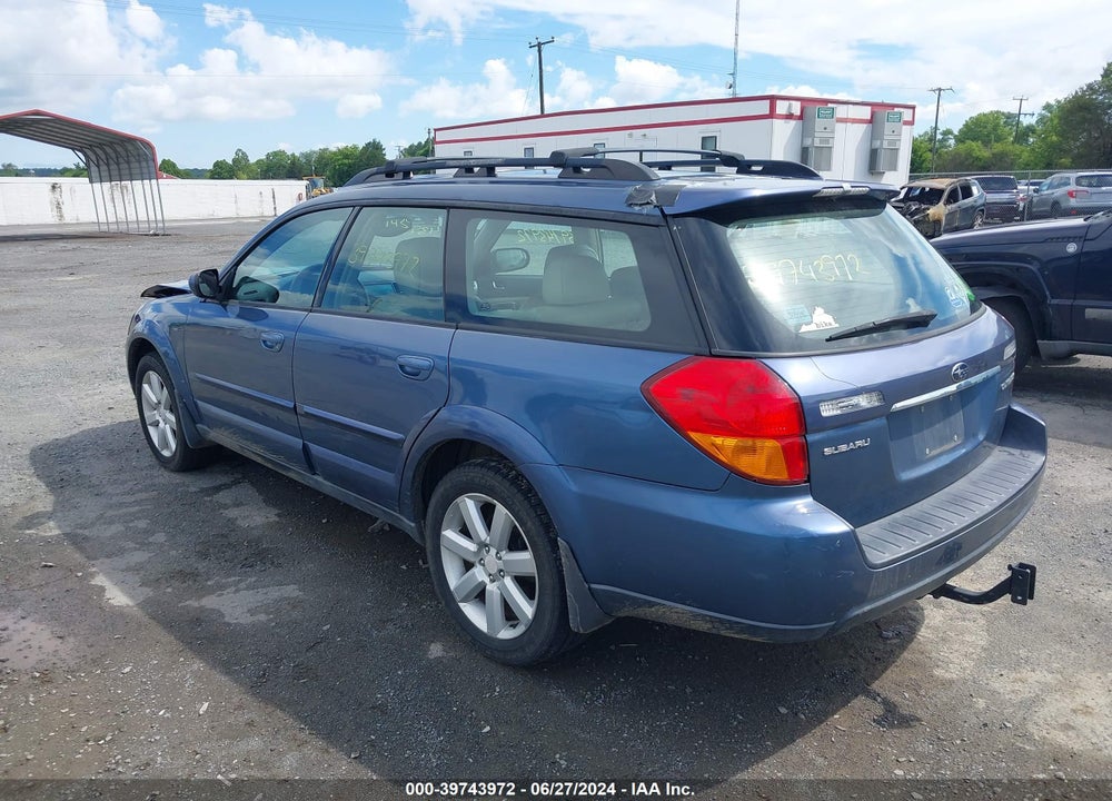 2006 SUBARU OUTBACK 2.5I LIMITED VIN: 4S4BP62C666330564