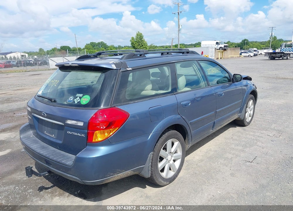 2006 SUBARU OUTBACK 2.5I LIMITED VIN: 4S4BP62C666330564
