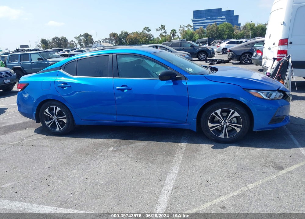 2022 NISSAN SENTRA SV XTRONIC CVT VIN: 3N1AB8CVXNY269045