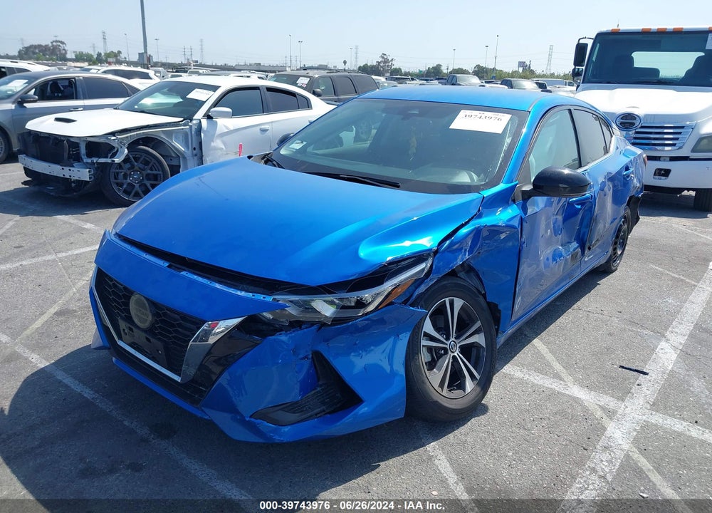 2022 NISSAN SENTRA SV XTRONIC CVT VIN: 3N1AB8CVXNY269045