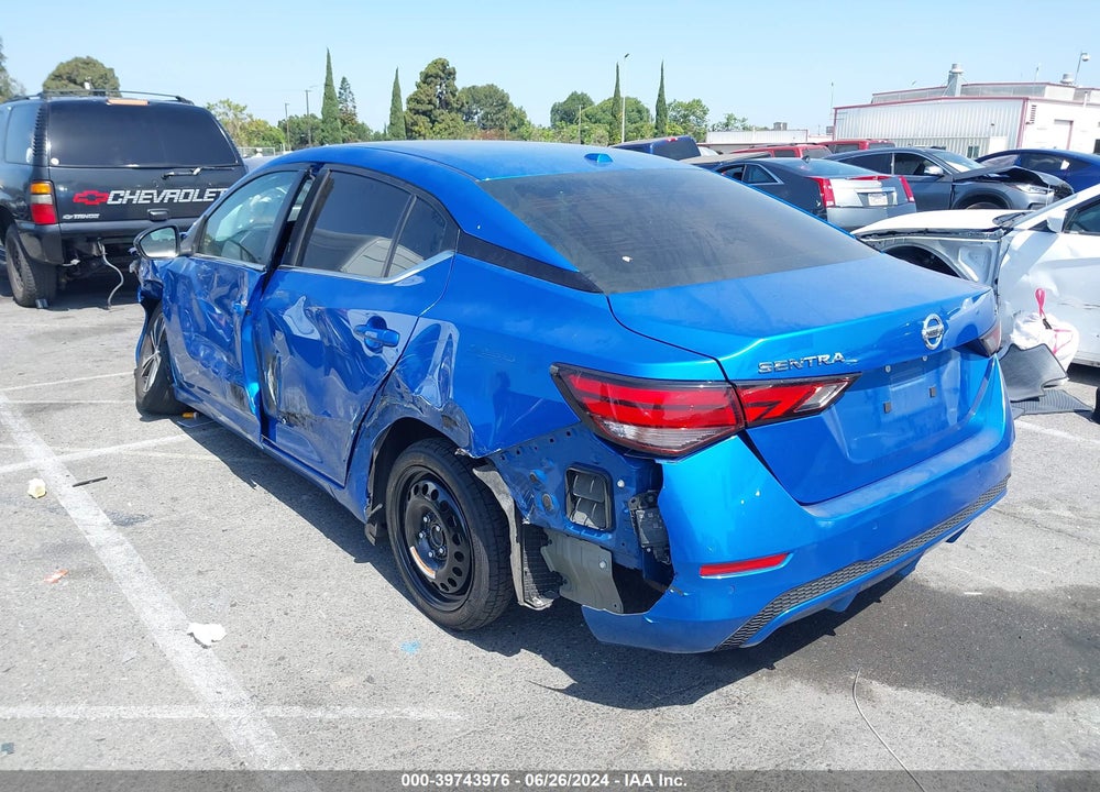 2022 NISSAN SENTRA SV XTRONIC CVT VIN: 3N1AB8CVXNY269045