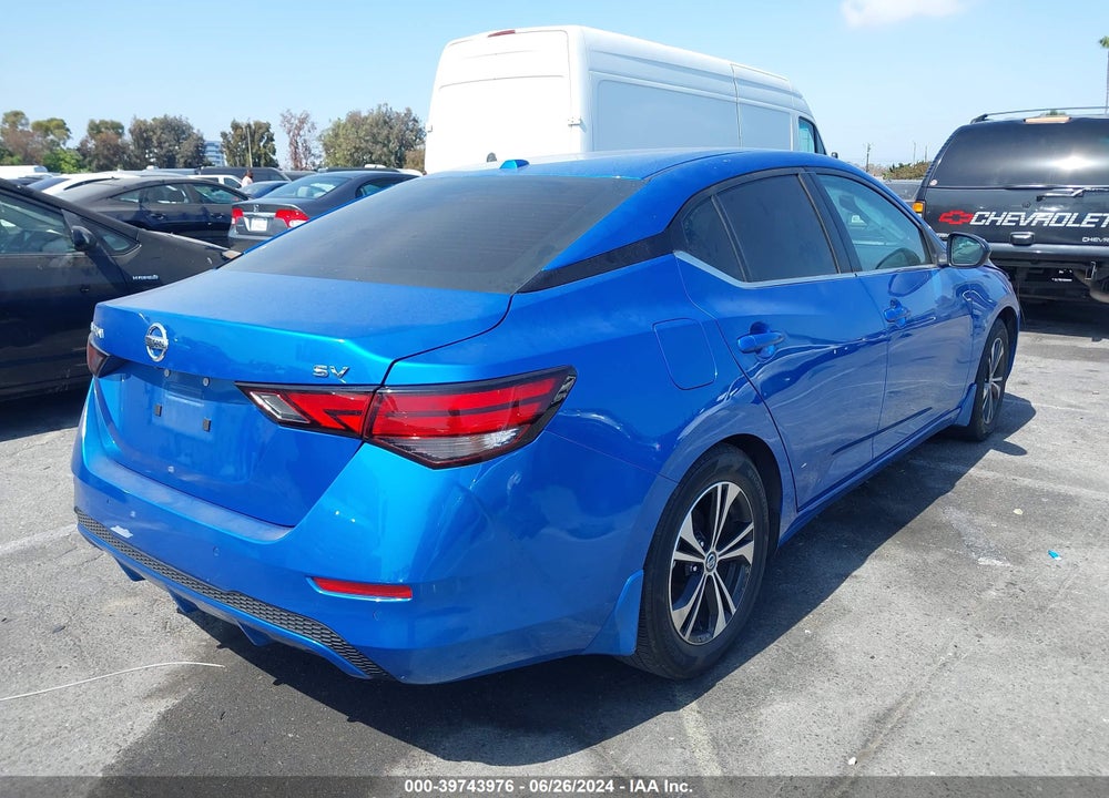2022 NISSAN SENTRA SV XTRONIC CVT VIN: 3N1AB8CVXNY269045