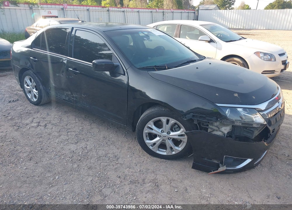 2012 FORD FUSION SE VIN: 3FAHP0HA5CR407589
