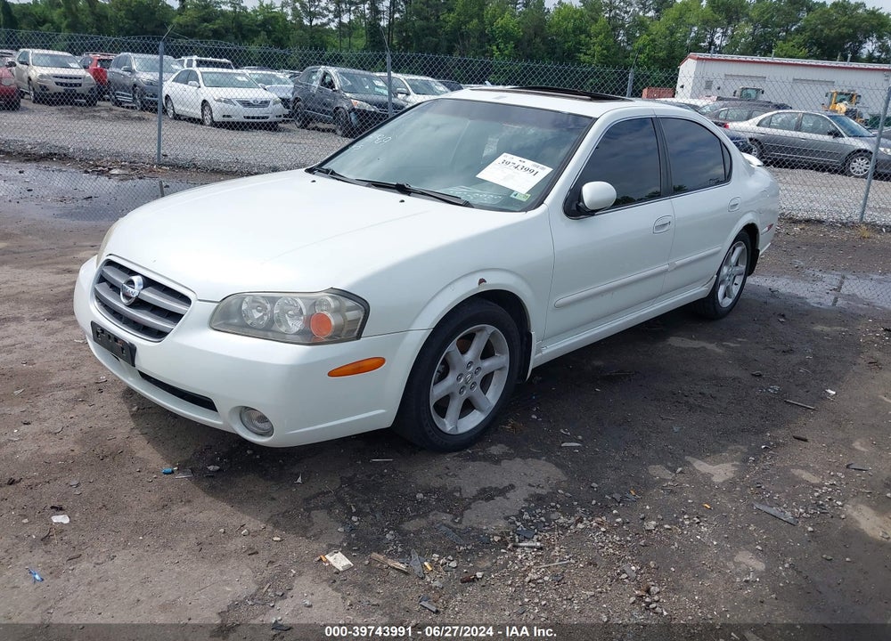 2002 NISSAN MAXIMA SE VIN: JN1DA31D82T437458