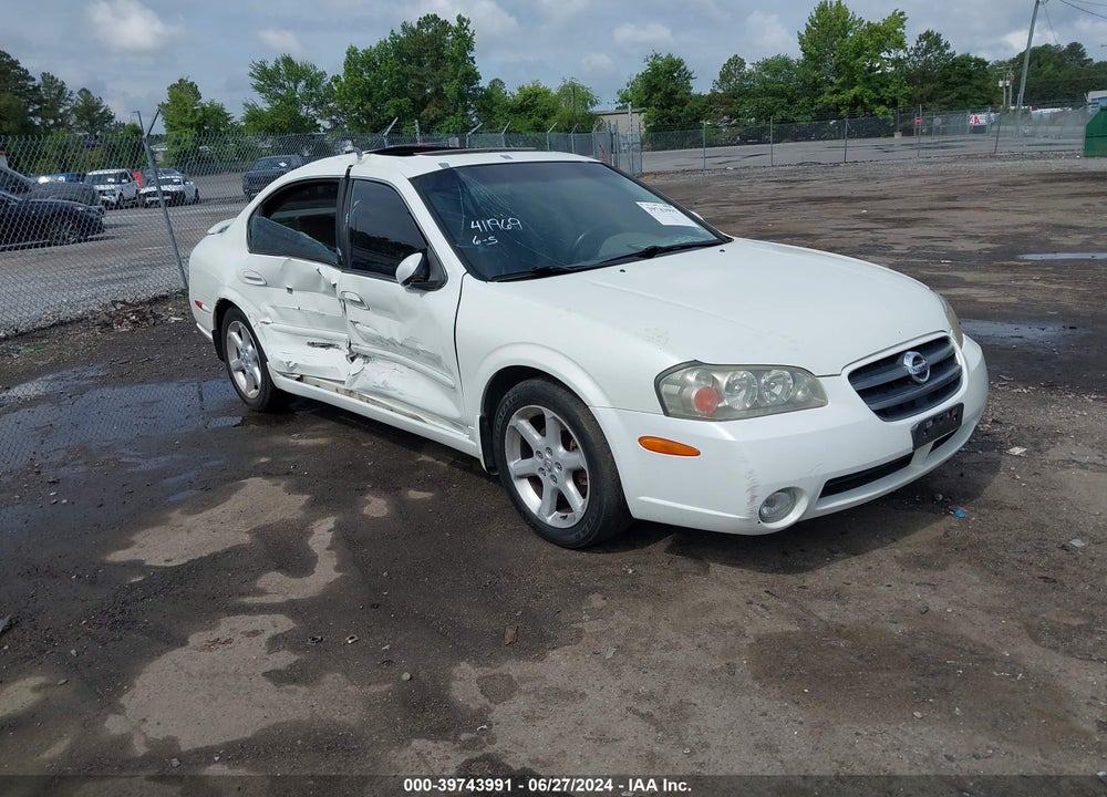 2002 NISSAN MAXIMA SE VIN: JN1DA31D82T437458