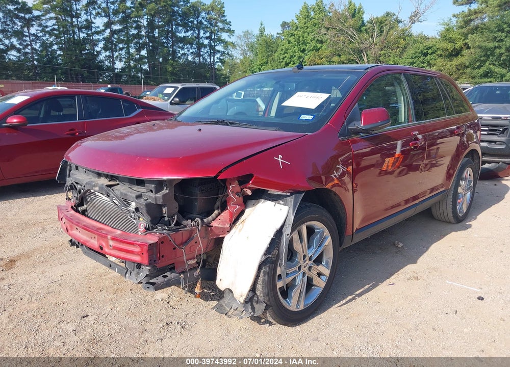 2013 FORD EDGE LIMITED VIN: 2FMDK3KC4DBA72789