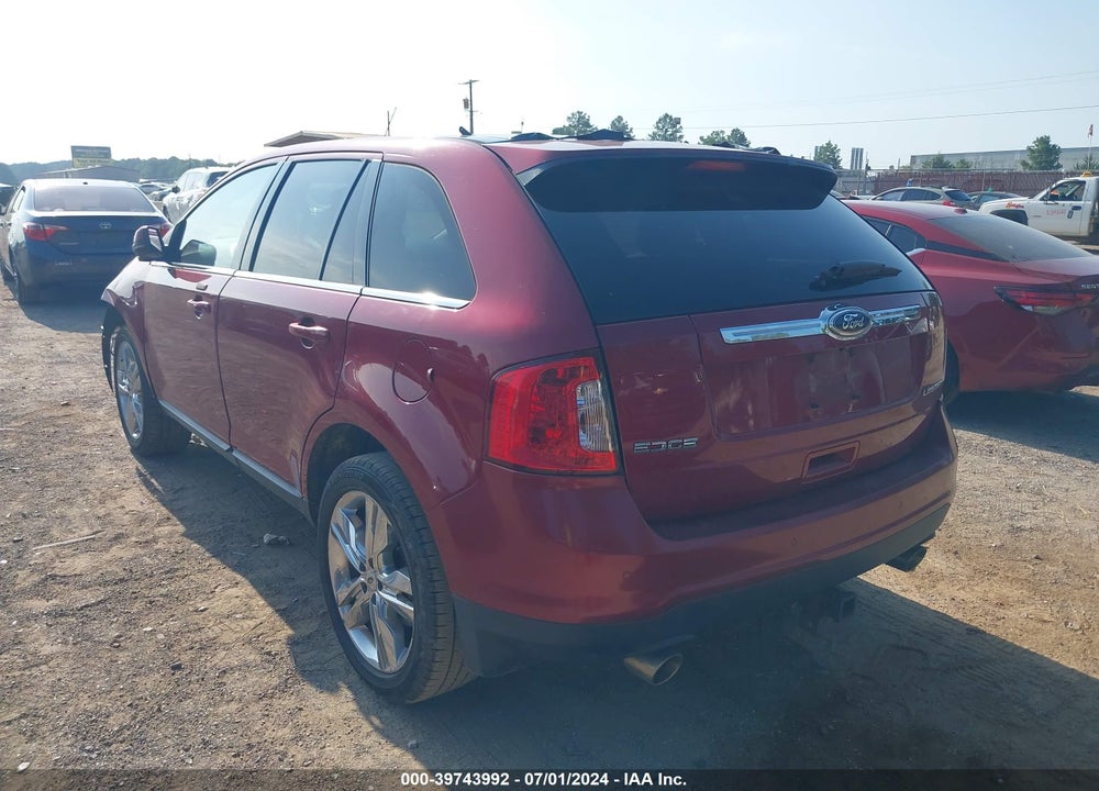 2013 FORD EDGE LIMITED VIN: 2FMDK3KC4DBA72789