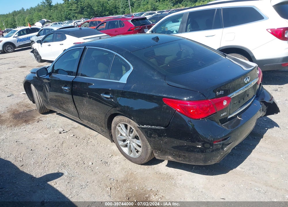 2015 INFINITI Q50 PREMIUM VIN: JN1BV7AR7FM396030