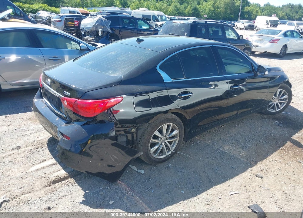 2015 INFINITI Q50 PREMIUM VIN: JN1BV7AR7FM396030