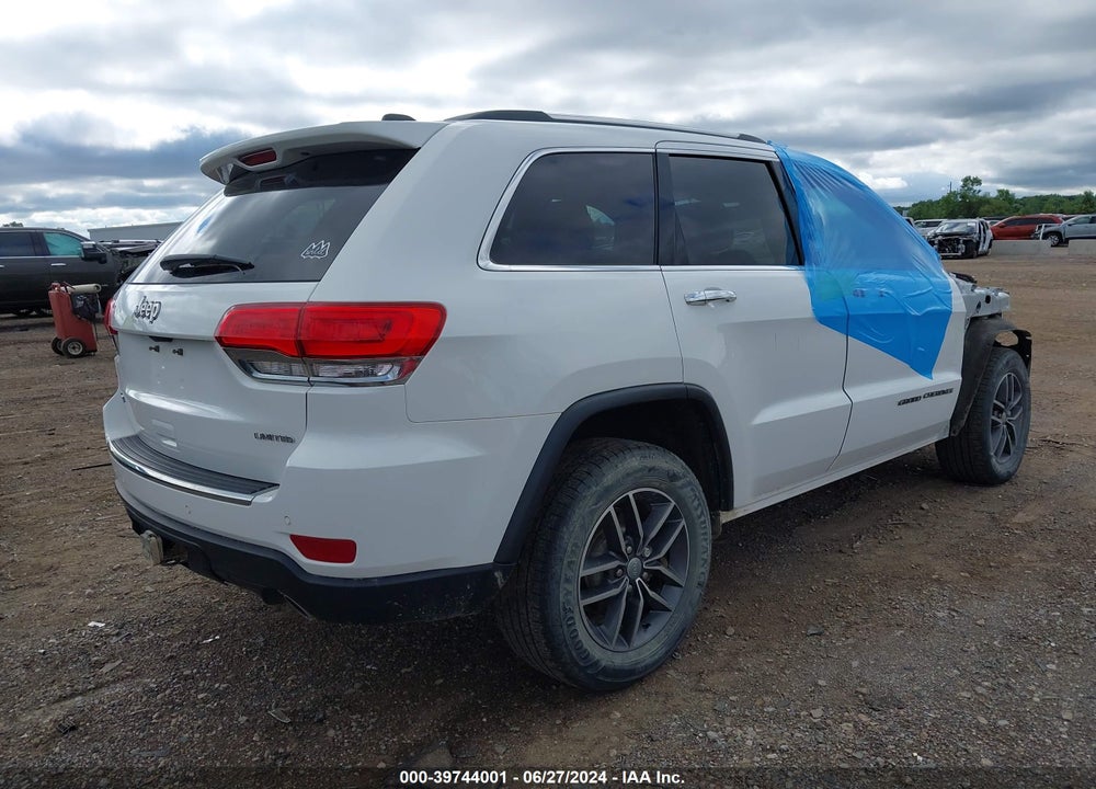 2017 JEEP GRAND CHEROKEE LIMITED 4X4 VIN: 1C4RJFBG7HC711819