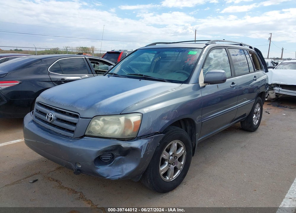 2005 TOYOTA HIGHLANDER V6 VIN: JTEDP21A250077651