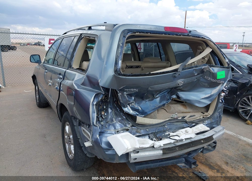 2005 TOYOTA HIGHLANDER V6 VIN: JTEDP21A250077651