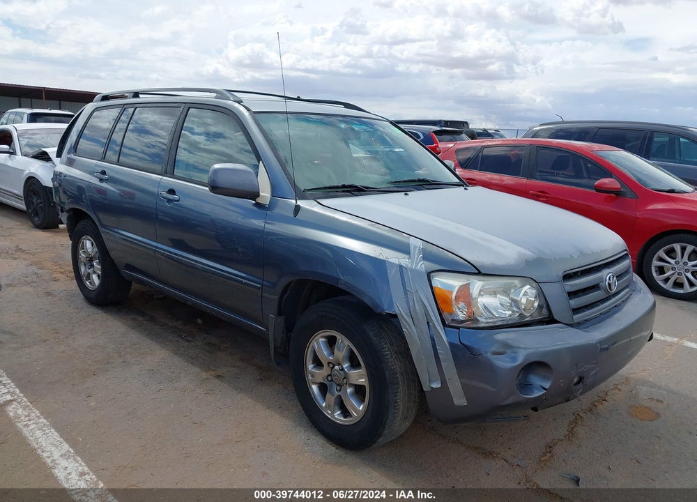 2005 TOYOTA HIGHLANDER V6 VIN: JTEDP21A250077651