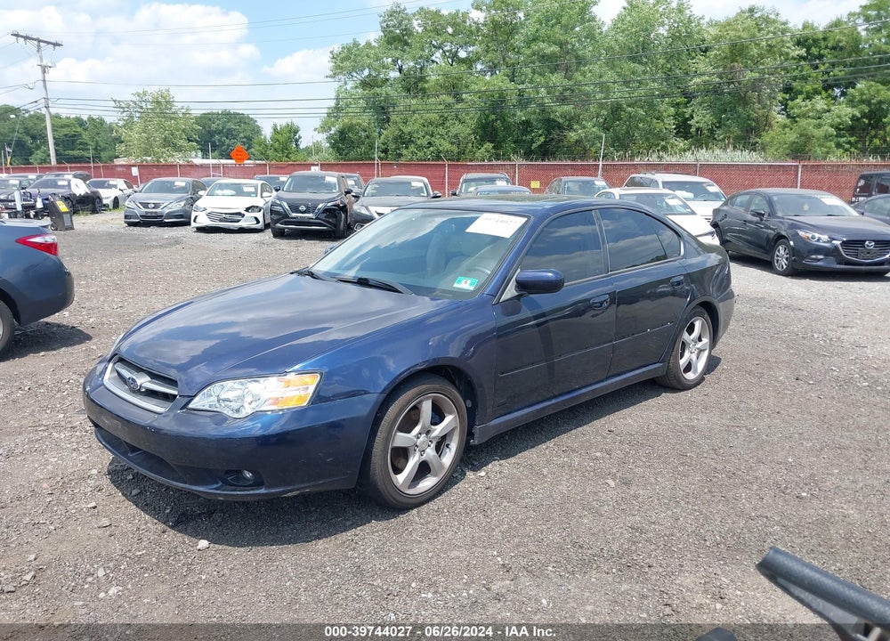 2006 SUBARU LEGACY 2.5I LIMITED VIN: 4S3BL626967213954