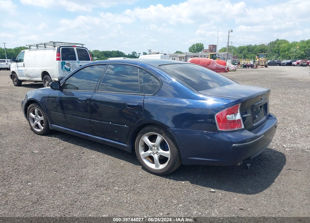 2006 SUBARU LEGACY 2.5I LIMITED VIN: 4S3BL626967213954