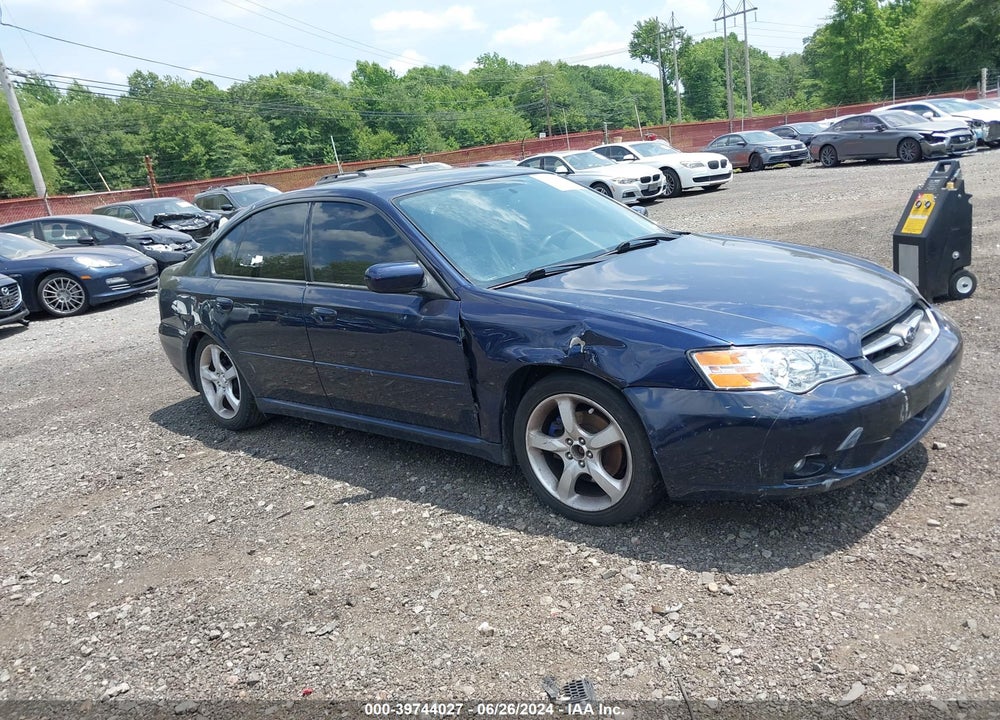 2006 SUBARU LEGACY 2.5I LIMITED VIN: 4S3BL626967213954