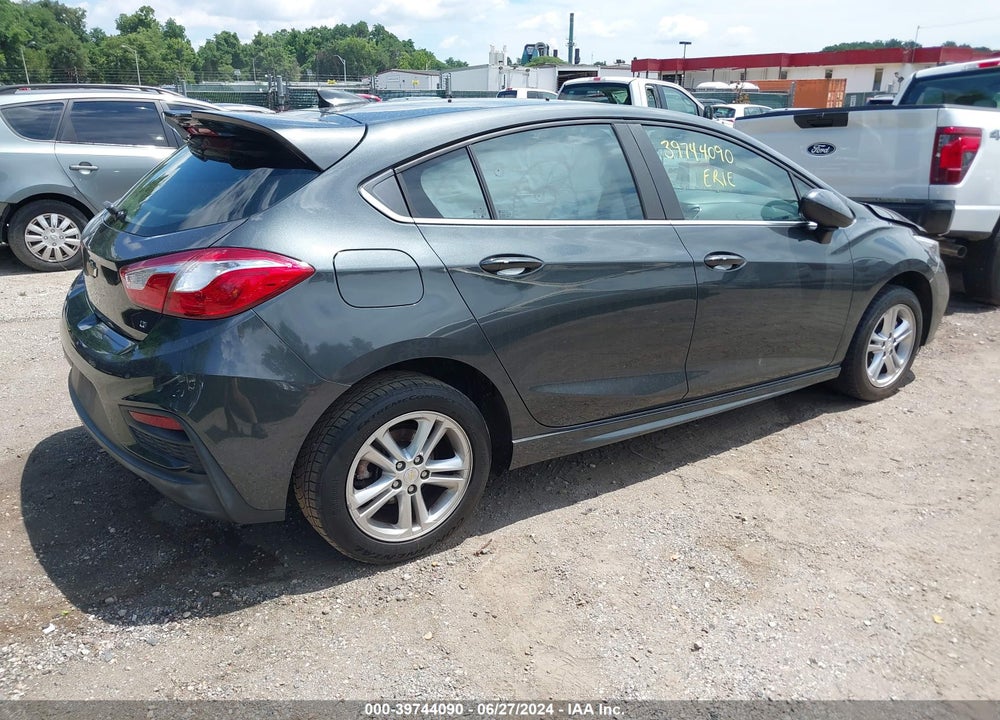2017 CHEVROLET CRUZE LT MANUAL VIN: 3G1BD6SMXHS580581