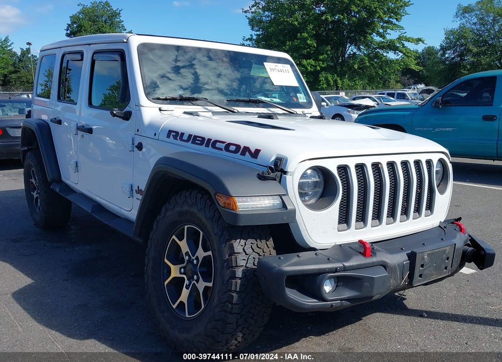 2019 JEEP WRANGLER UNLIMITED RUBICON 4X4 VIN: 1C4HJXFG8KW608491