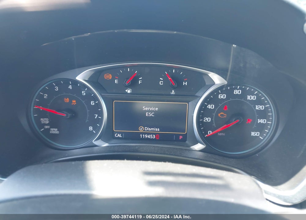 2020 CHEVROLET EQUINOX VIN: 3GNAXXEV7LS584544