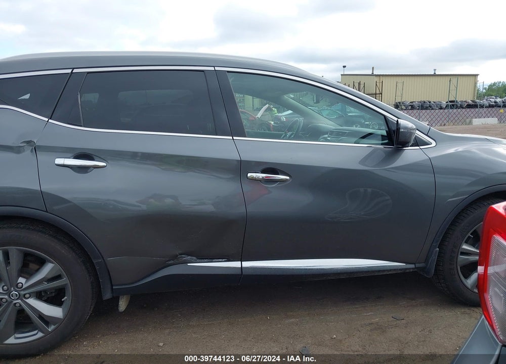 2019 NISSAN MURANO PLATINUM VIN: 5N1AZ2MS8KN118347