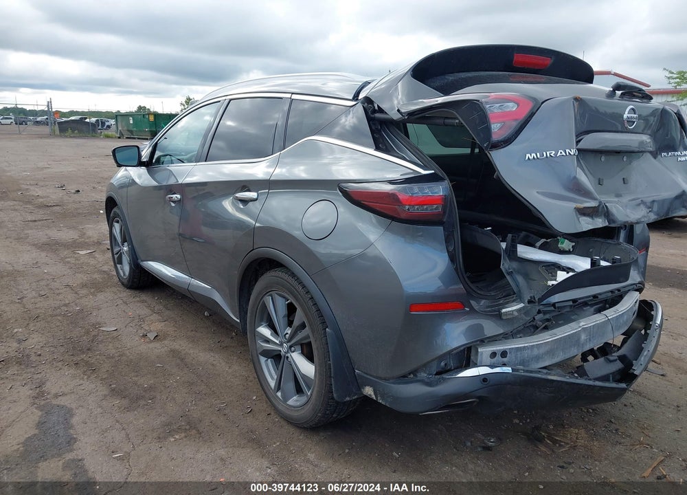 2019 NISSAN MURANO PLATINUM VIN: 5N1AZ2MS8KN118347