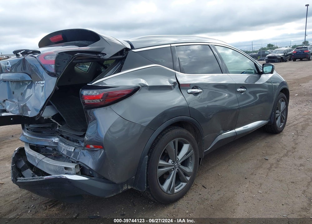 2019 NISSAN MURANO PLATINUM VIN: 5N1AZ2MS8KN118347