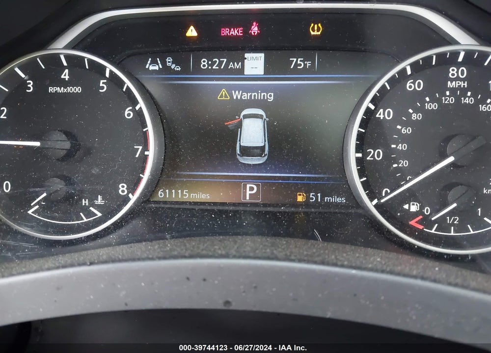 2019 NISSAN MURANO PLATINUM VIN: 5N1AZ2MS8KN118347