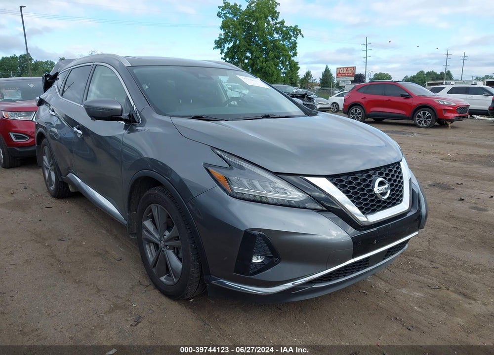 2019 NISSAN MURANO PLATINUM VIN: 5N1AZ2MS8KN118347
