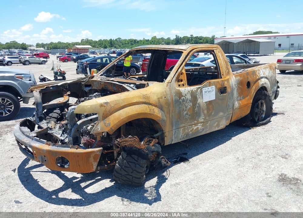 2014 FORD F-150 STX VIN: 1FTMF1CM3EFA58595