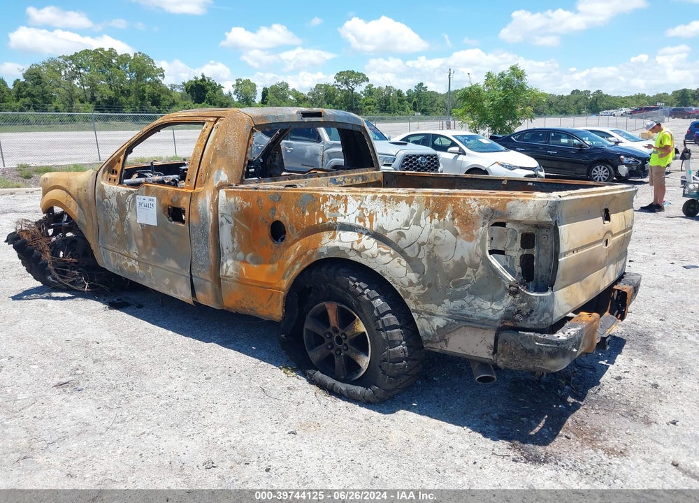 2014 FORD F-150 STX VIN: 1FTMF1CM3EFA58595