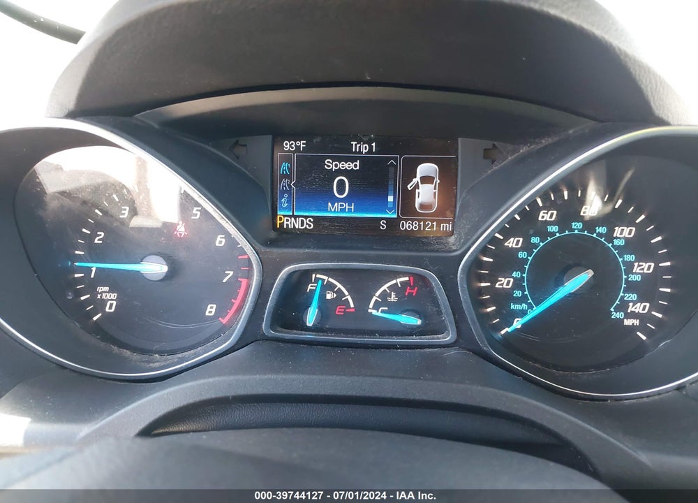 2016 FORD ESCAPE S VIN: 1FMCU0F7XGUA97597