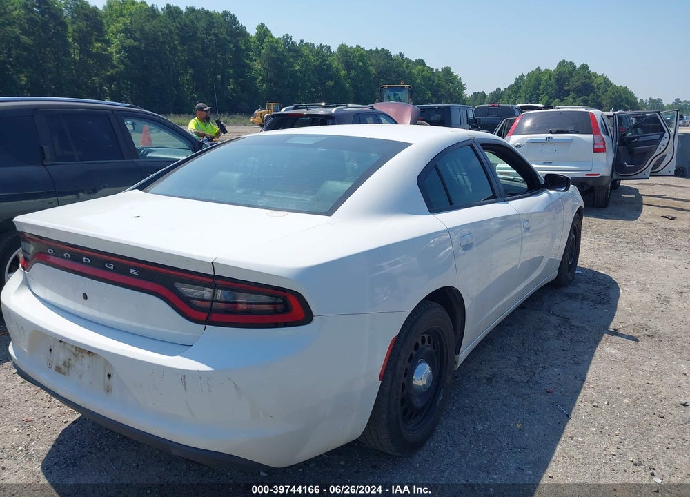 2016 DODGE CHARGER POLICE VIN: 2C3CDXKT1GH348305