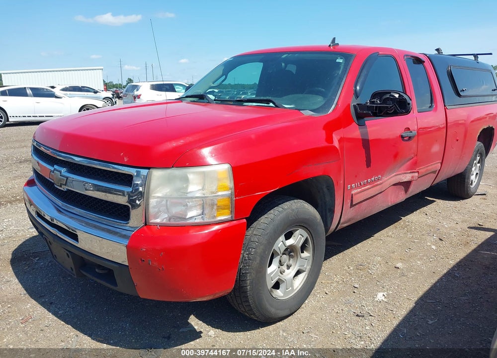 2009 CHEVROLET SILVERADO 1500 LT VIN: 1GCEK29J39E127865