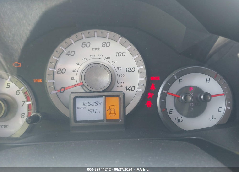 2013 HONDA PILOT LX VIN: 5FNYF3H22DB043061