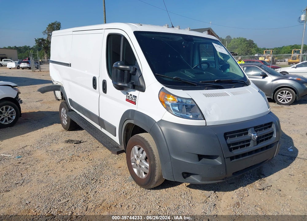 2018 RAM PROMASTER 1500 LOW ROOF 136 WB VIN: 3C6TRVAG2JE109006