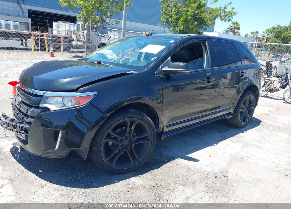 2013 FORD EDGE SPORT VIN: 2FMDK4AK4DBC22205