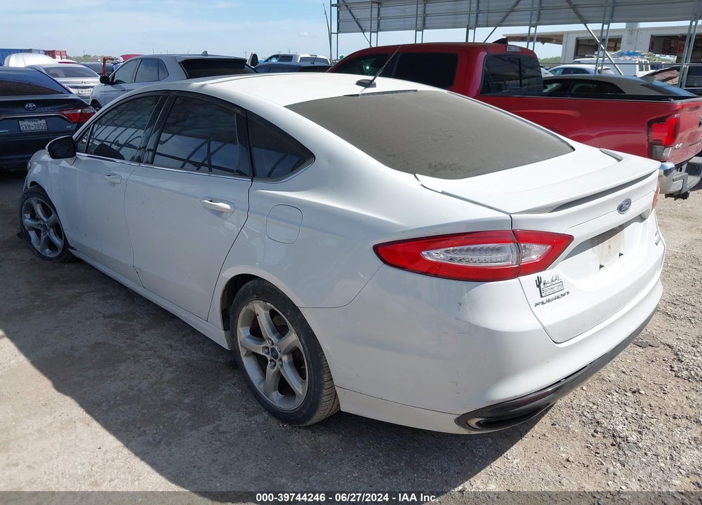 2016 FORD FUSION SE VIN: 3FA6P0H91GR132743