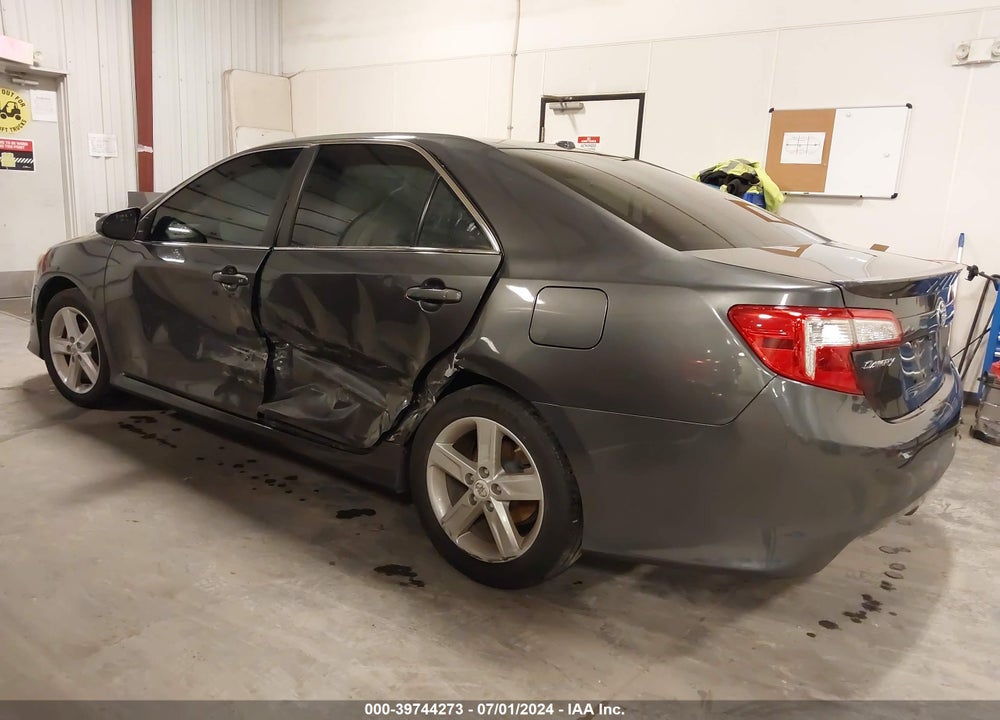 2012 TOYOTA CAMRY SE VIN: 4T1BF1FK3CU093742