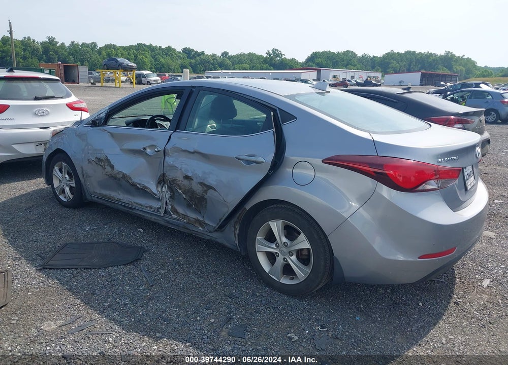 2016 HYUNDAI ELANTRA VALUE EDITION VIN: 5NPDH4AE9GH733365