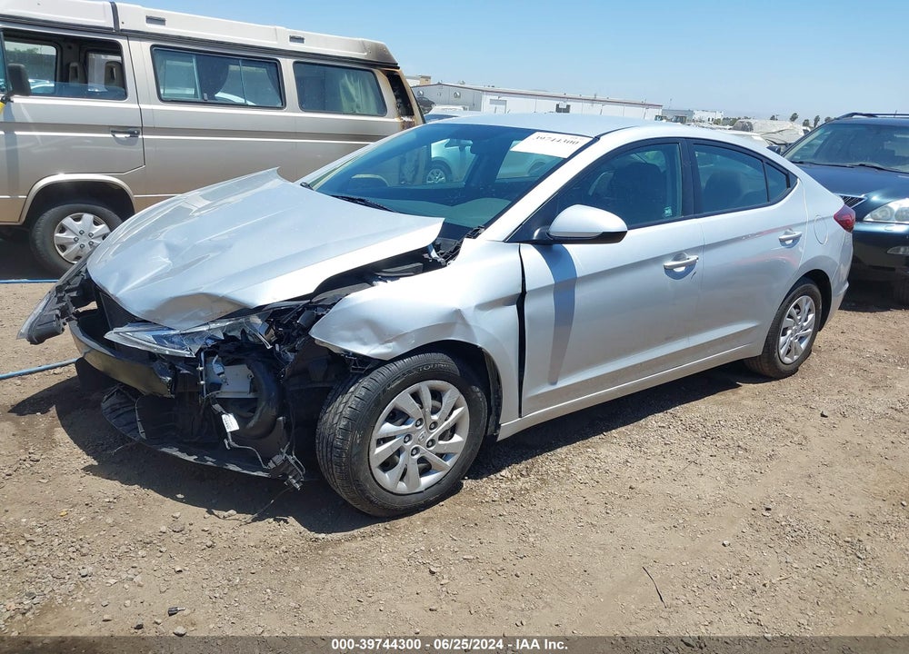 2019 HYUNDAI ELANTRA SE VIN: 5NPD74LF7KH468222