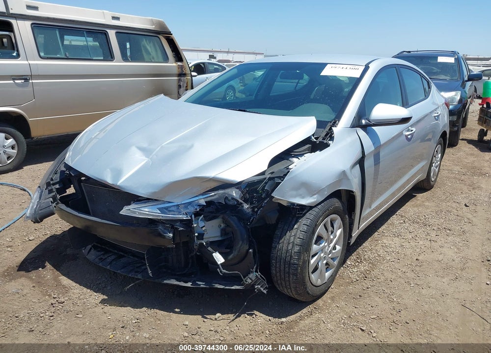 2019 HYUNDAI ELANTRA SE VIN: 5NPD74LF7KH468222
