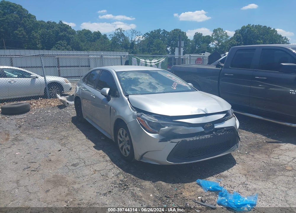 2021 TOYOTA COROLLA LE VIN: JTDEPMAE1MJ124989