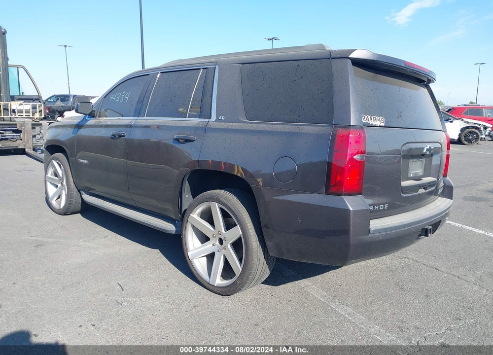 2017 CHEVROLET TAHOE LT VIN: 1GNSCBKCXHR380899