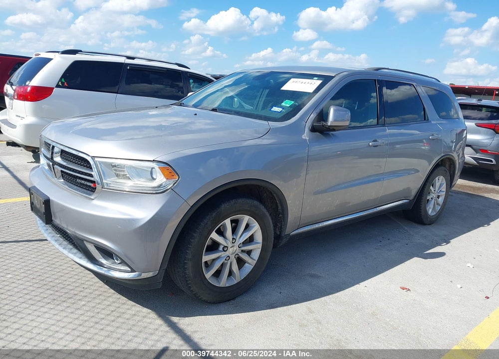 2014 DODGE DURANGO SXT VIN: 1C4RDHAG7EC590483