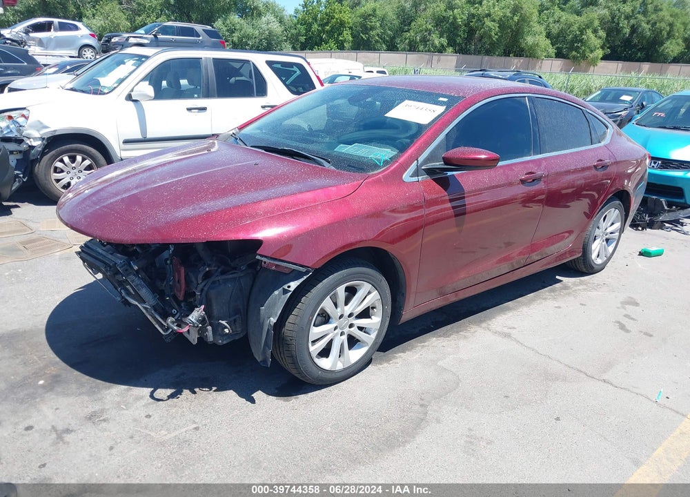2016 CHRYSLER 200 LIMITED VIN: 1C3CCCAB3GN166844