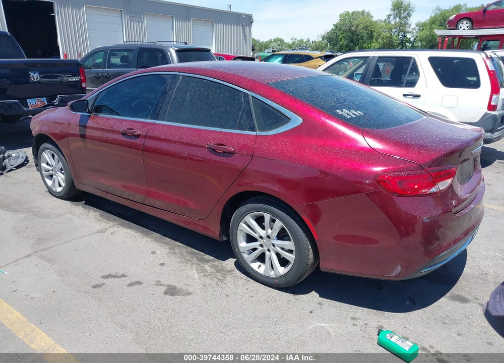 2016 CHRYSLER 200 LIMITED VIN: 1C3CCCAB3GN166844