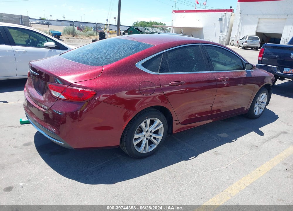 2016 CHRYSLER 200 LIMITED VIN: 1C3CCCAB3GN166844