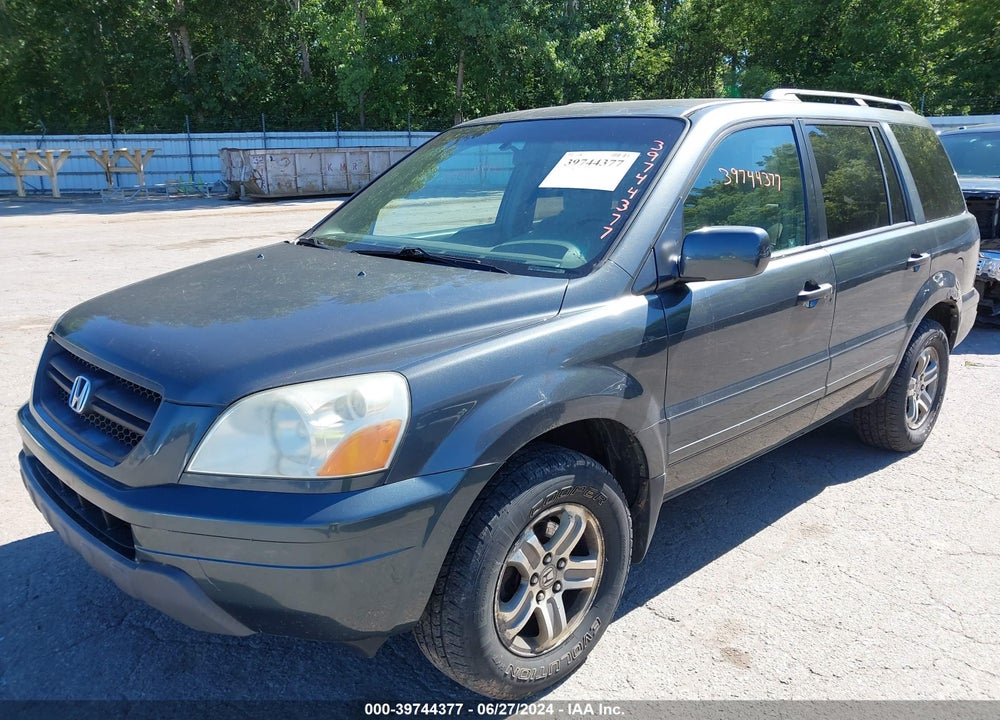 2005 HONDA PILOT EX VIN: 2HKYF18495H522196